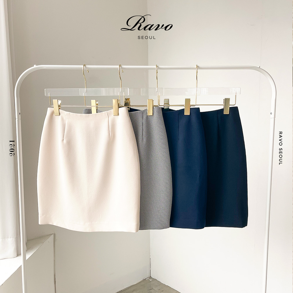 Ra Skirt NO.01 _ mini skirt 라스커트 미니 폴리버전 - 47cm 반 하이웨스트 (3계절용)