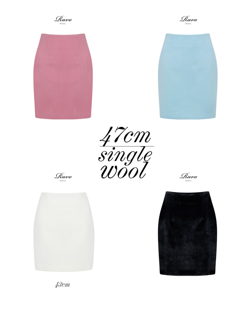 hazz 하츠 mini skirt 미니 스커트 47cm - 3 color