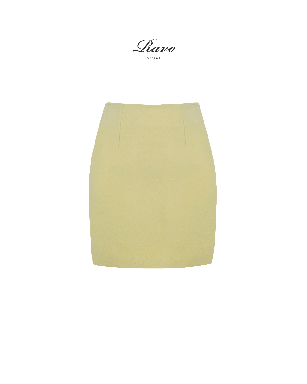 Lemon yellow 베리 레몬 옐로우 43cm/60cm mini &amp; mid Skirt 미니 &amp; 미디 스커트