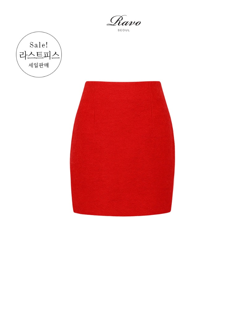 [라스트피드 할인] VOK 보크 mini skirt 미니스커트 43cm - 비비드
