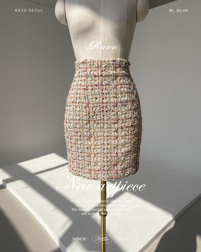 Luga &amp; Alua 루가 &amp; 알루아 47cm mini Skirt 미니 스커트 - 핑크
